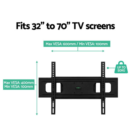 Artiss TV Wall Mount Bracket for 32"-70" LED LCD TVs Full Motion Strong Arms - ElectronX Plus