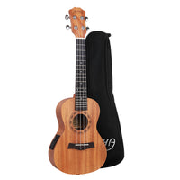 Alpha 26" Ukulele Equaliser Natural Mahogany Tenor Beginner Gift w/ Bag - ElectronX Plus