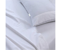 Elan Linen 100% Egyptian Cotton Vintage Washed 500TC White King Bed Sheets Set - ElectronX Plus