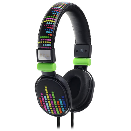 Moki Popper - Levels Black soft cushioned premium DJ Style headphone - ElectronX Plus