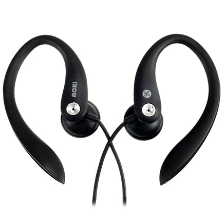 MOKI Sports Earphones Black - ElectronX Plus