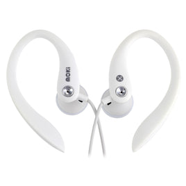 MOKI Sports Earphones White - ElectronX Plus