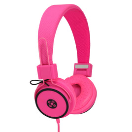 MOKI Hyper Pink Headphones - ElectronX Plus