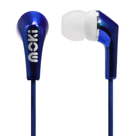 MOKI Metallics Earphone - Blue - ElectronX Plus