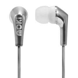 MOKI Metallics Earphone - SILVER - ElectronX Plus