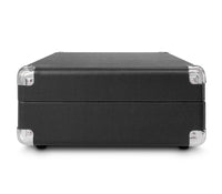 CROSLEY Crosley Cruiser Black - Bluetooth Turntable & Record Storage Crate - ElectronX Plus