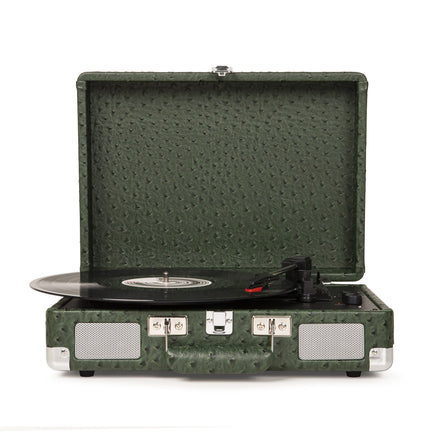 CROSLEY Crosley Cruiser Ostrich - Bluetooth Turntable & Record Storage Crate - ElectronX Plus