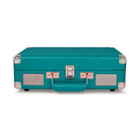 CROSLEY Crosley Cruiser Teal - Bluetooth Turntable & Record Storage Crate - ElectronX Plus