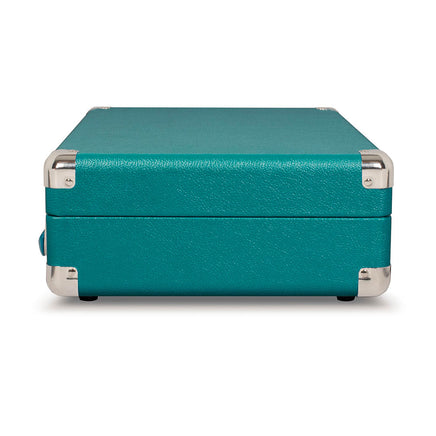 CROSLEY Crosley Cruiser Teal - Bluetooth Turntable & Record Storage Crate - ElectronX Plus