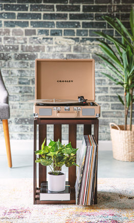 CROSLEY Crosley Cruiser Light Tan - Bluetooth Portable Turntable - ElectronX Plus