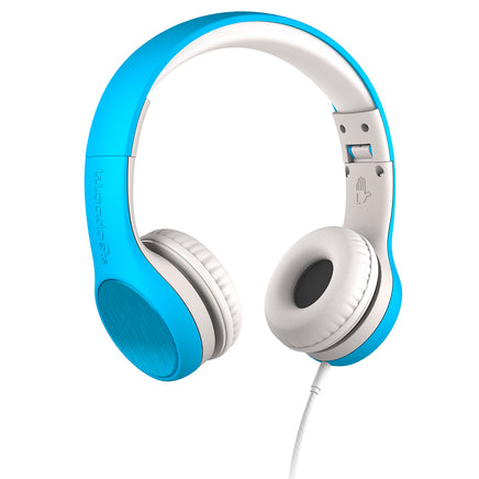 LILGADGET LilGadgets Connect+ Style Childrens Wired Headphones - Blue - ElectronX Plus