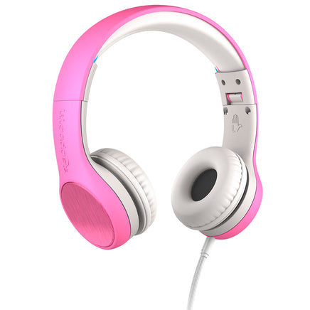 LILGADGET LilGadgets Connect+ Style Childrens Wired Headphones - Pink - ElectronX Plus