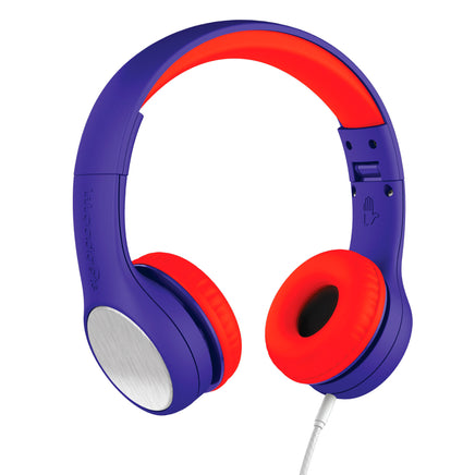 LILGADGET LilGadgets Connect+ Style Childrens Wired Headphones - Blue + Red - ElectronX Plus