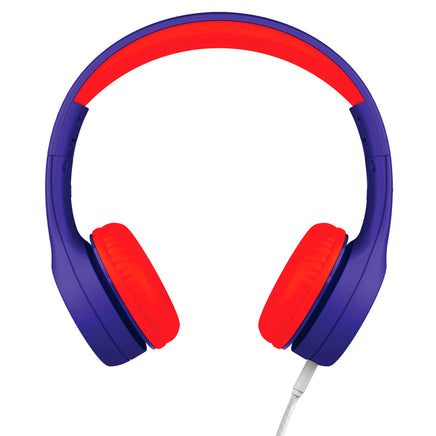 LILGADGET LilGadgets Connect+ Style Childrens Wired Headphones - Blue + Red - ElectronX Plus