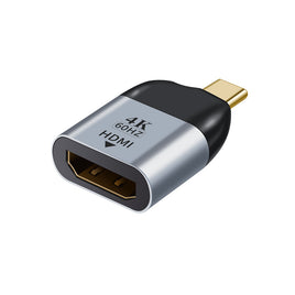 ASTROTEK USB-C to HDMI Male to Female Adapter support 4K@60Hz Aluminum Shell Gold Plating for Windows Android Mac OS - ElectronX Plus