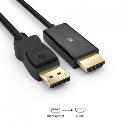 Simplecom DA201 4K DisplayPort to HDMI Cable 1.8M - ElectronX Plus