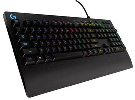 LOGITECH G213 Prodigy RGB Gaming Keyboard, 16.8 Million Lighting Colors Mech-Dome Backlit Keys Dedicated Media Controls Spill-Resistant Durable LS - ElectronX Plus