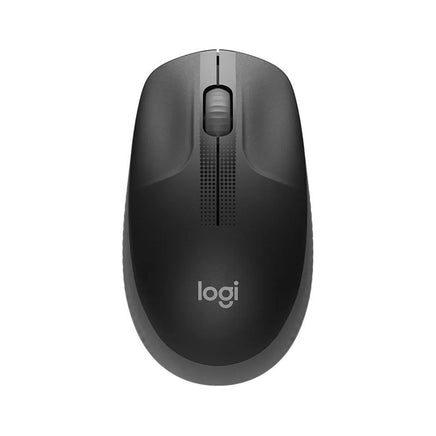 LOGITECH M190 Full-Size Wireless Mouse - Charcoal - ElectronX Plus