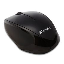 Verbatim MultiTrac Black Mouse Blue LED, Wireless Optical - ElectronX Plus