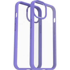 OTTERBOX Apple iPhone 14 React Series Antimicrobial Case - Purplexing (Purple) (77-88886), Raised Edges Protect Screen & Camera, Ultra-Slim - ElectronX Plus