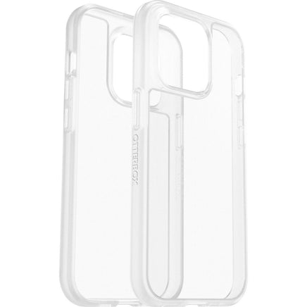 OTTERBOX Apple iPhone 14 Pro React Series Antimicrobial Case - Clear (77-88892), Raised Edges Protect Screen & Camera, Ultra-Slim - ElectronX Plus