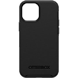 OTTERBOX Apple iPhone 13 mini Symmetry Series Antimicrobial Case - Black (77-83474), Ultra-thin design, Wireless charging compatible - ElectronX Plus