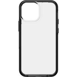 OTTERBOX SEE Case for Apple iPhone 13 Mini - Black crystal (Clear/Black) (77-85523), Clear to show off your phone - ElectronX Plus