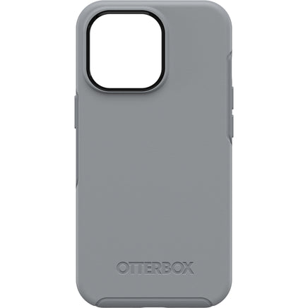 OTTERBOX Apple iPhone 13 Pro Symmetry Series Antimicrobial Case - Resilience Grey (77-83472), Ultra-thin design, Wireless charging compatible - ElectronX Plus