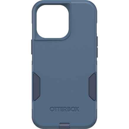 OTTERBOX Apple iPhone 13 Pro Commuter Series Antimicrobial Case - Rock Skip Way (Blue) (77-83440), Wireless Charging Compatible - ElectronX Plus