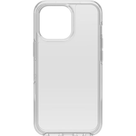 OTTERBOX Apple iPhone 13 Pro Symmetry Series Clear Antimicrobial Case - Clear (77-83490), Wireless charging compatible, Ultra-thin design - ElectronX Plus