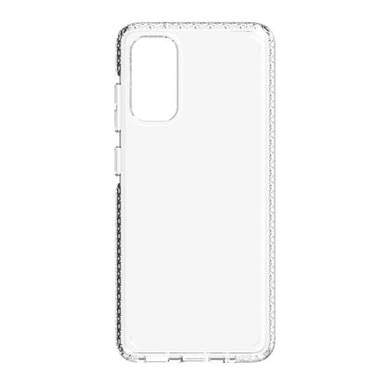 FORCE TECHNOLOGY Zurich Case for Samsung Galaxy S20 - Clear EFCTPSG261CLE, Shock and drop protection, Lightweight & Sleek design, Corner Airbags, TPU materials - ElectronX Plus