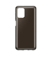 SAMSUNG Galaxy A12 Clear Case Black (Genuine) - Battles against bumps and scratches, Sleek and subtle - ElectronX Plus