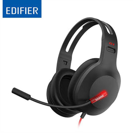 EDIFIER G1 USB Professional Gaming Headset with Microphone - Noise Cancelling Microphone, LED lights - Ideal for PUBG, PS4, PC - ElectronX Plus