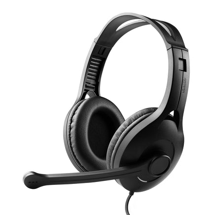 Edifier K800 USB Headset with Microphone - 120 Degree Microphone Rotation, Leather Padded Ear Cups, Volume/Mute Control - Ideal for Gaming, Business - ElectronX Plus