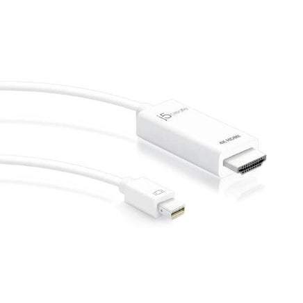 J5create JDC159 4K Mini DisplayPort MDP to HDMI 1.8m Cable - ElectronX Plus