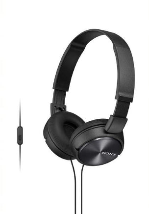 SONY ZX310AP Folding Headphones Black - ElectronX Plus