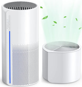 Air Purifier Humidifier Combo, 2-in-1 HEPA - ElectronX Plus