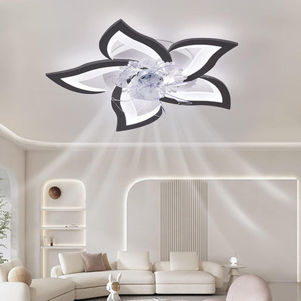 Low Ceiling Light Fan, Low Profile, 6 Wind Speed, 3 Colors (69 cm) - ElectronX Plus