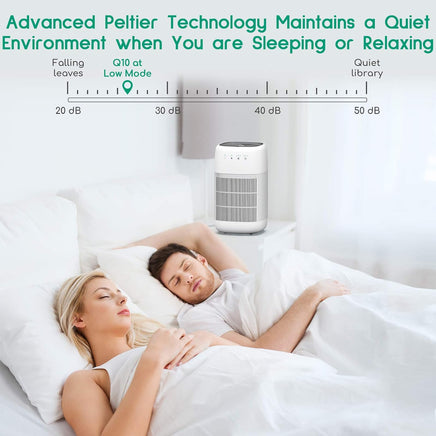 Air Purifier Dehumidifier Q10 HEPA Filter - ElectronX Plus