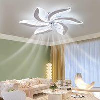 Low Ceiling Light Fan, Low Profile, 6 Wind Speed, 3 Colors (68 cm) - ElectronX Plus