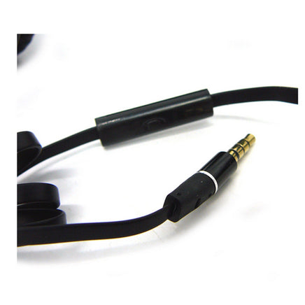 Black Holysmoke Motif On Ear Foldable Headphones - ElectronX Plus