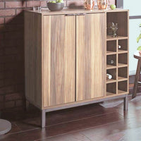 Cupboard Sideboard Table Dining Furniture Buffet Table Storage Cabinet - ElectronX Plus