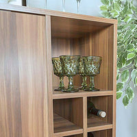 Cupboard Sideboard Table Dining Furniture Buffet Table Storage Cabinet - ElectronX Plus