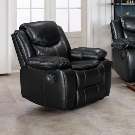 Manual Single Air Leather Recliner - ElectronX Plus