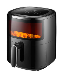 6L Digital Air Fryer w/ 1600W & Glass Window - ElectronX Plus