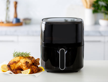 6L Digital Air Fryer w/ 1600W & Glass Window - ElectronX Plus