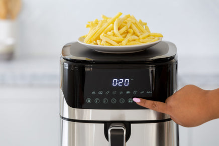 7L Air Fryer Wiz w/ Built-In Scale, 200C, 9 Cooking Programs - ElectronX Plus