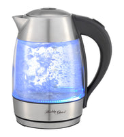 1.7 Litre Glass Kettle with 360 degrees Rotational Base - ElectronX Plus