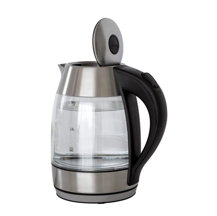 1.7 Litre Glass Kettle with 360 degrees Rotational Base - ElectronX Plus