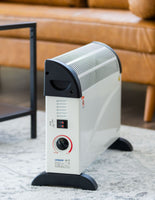 Portable Convector Heater  2000W, 3 Heat Settings - ElectronX Plus